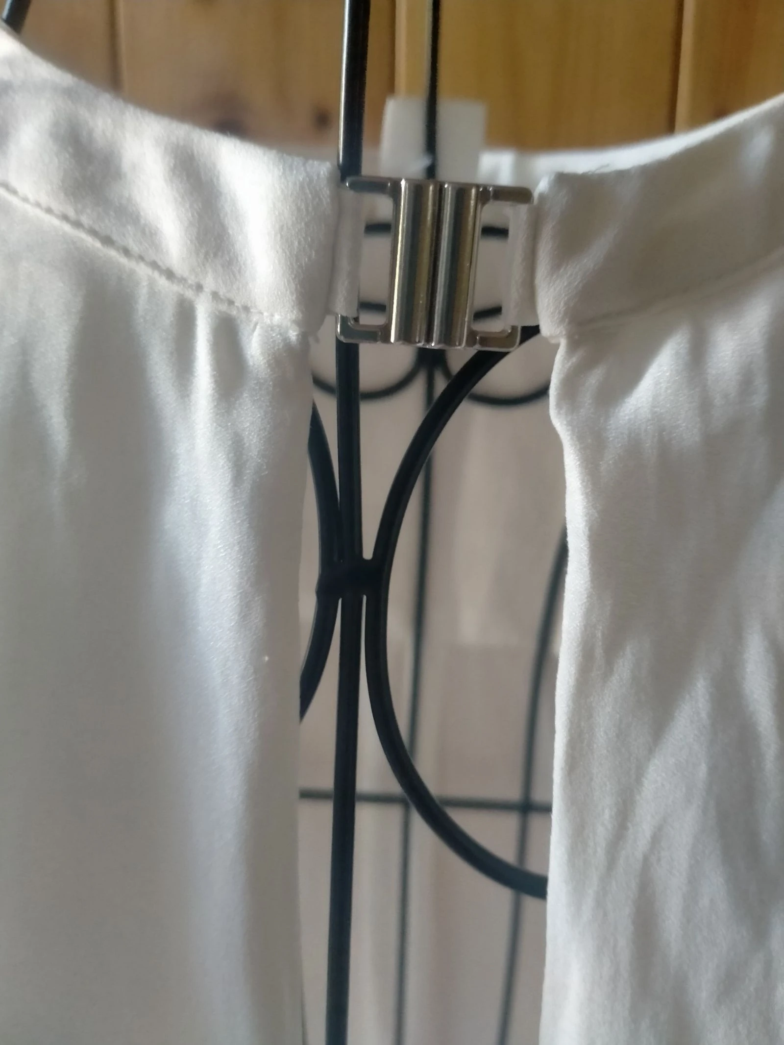 H&M white ruffled blouse Size 36 Chic & elegant – photo 2